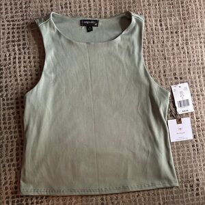Women's Sage Green Tank Top